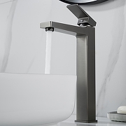 Смеситель для раковины Rose R2811T цвет Оружейная сталь-10