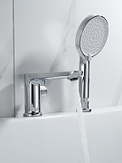 Смеситель на борт ванны Shevanik S4312 цвет Хром-19