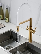 Смеситель для кухни Shevanik S478G цвет Золото матовое-22