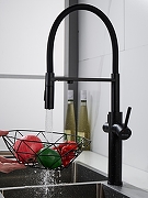 Смеситель для кухни Shevanik S478H цвет Черный-23