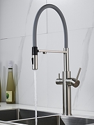 Смеситель для кухни Shevanik S478L цвет Сатин-16