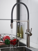 Смеситель для кухни Shevanik S478L цвет Сатин-23