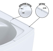 Душевая кабина Niagara Eco 100х100 E100/26/MT без гидромассажа-7