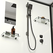 Душевая кабина Niagara Standart 120х90 ST120/90/15Q/BL без гидромассажа-8