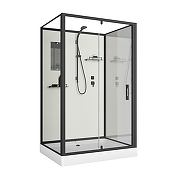 Душевая кабина Niagara Standart 120х90 ST120/90/15Q/BL/BK без гидромассажа