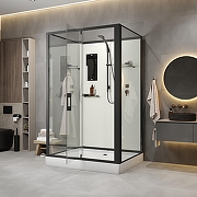 Душевая кабина Niagara Standart 120х90 ST120/90/15Q/BL/BK без гидромассажа-2
