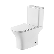 Унитаз-компакт Grossman Classic GR-4464SQ-K26 цвет Белый глянцевый с бачком и сиденьем Микролифт