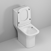 Унитаз-компакт Grossman Classic GR-4464SQ-K26 цвет Белый глянцевый с бачком и сиденьем Микролифт-4