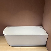 Акриловая ванна Abber 180х80 AB9502-1.8 R цвет Белый-4