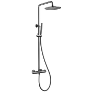 Душевая система Abber Wasser Kreis AF8160NGL с термостатом цвет Никель