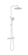 Душевая система Abber Thermostat AF8516FWL с термостатом цвет Белый матовый