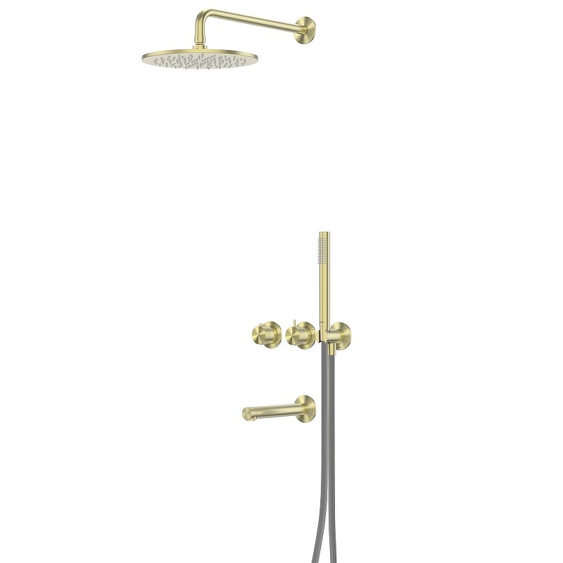 Душевая система Abber Emotion 316 AF8850BG с термостатом 