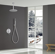 Душевая система Abber Emotion AF8821W цвет Белый матовый-1