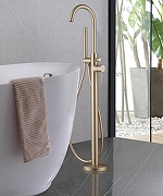 Смеситель для ванны Abber Wasser Kreis AF8115GN цвет Золото матовое-7