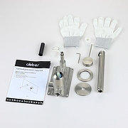 Смеситель для раковины Abber Emotion 316 AF88121BST-M цвет Сталь брашированная-1