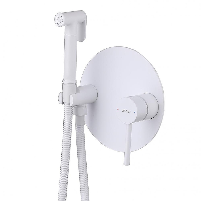 Гигиенический душ со смесителем Abber Emotion AF8826W 