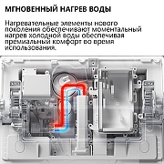Умный унитаз подвесной Abber Bequem AC1121S цвет Белый с сиденьем Микролифт-15