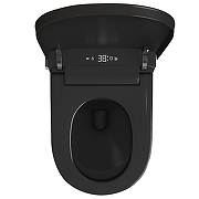 Умный унитаз подвесной Abber Bequem AC1121SMB цвет Черный матовый с сиденьем Микролифт-8