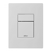 Кнопка смыва для инсталляции Abber AC0123MW цвет Белый матовый
