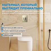Кнопка смыва для инсталляции Abber AC0125BG цвет Золото брашированное-7