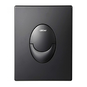 Кнопка смыва для инсталляции Abber AC0125MB цвет Черный матовый