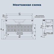 Тумба под раковину Aquanet Джейн 2.0 120 373287 подвесная цвет Графит-2