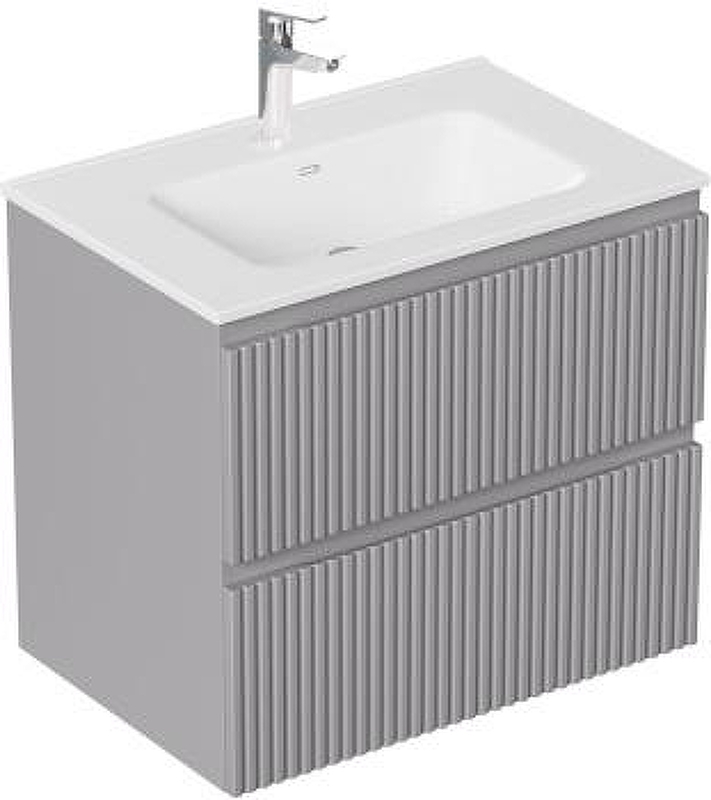 Тумба с раковиной Aquanet Джейн 2.0 60 378304 подвесная 