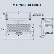 Тумба с раковиной Aquanet Джейн 2.0 100 378313 подвесная цвет Графит-2