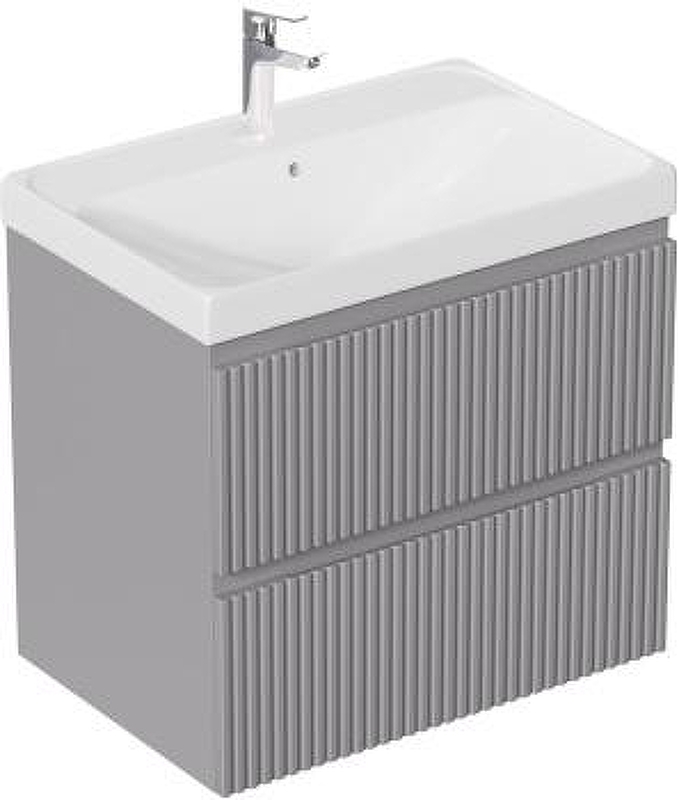 Тумба с раковиной Aquanet Джейн 2.0 70 378322 подвесная 