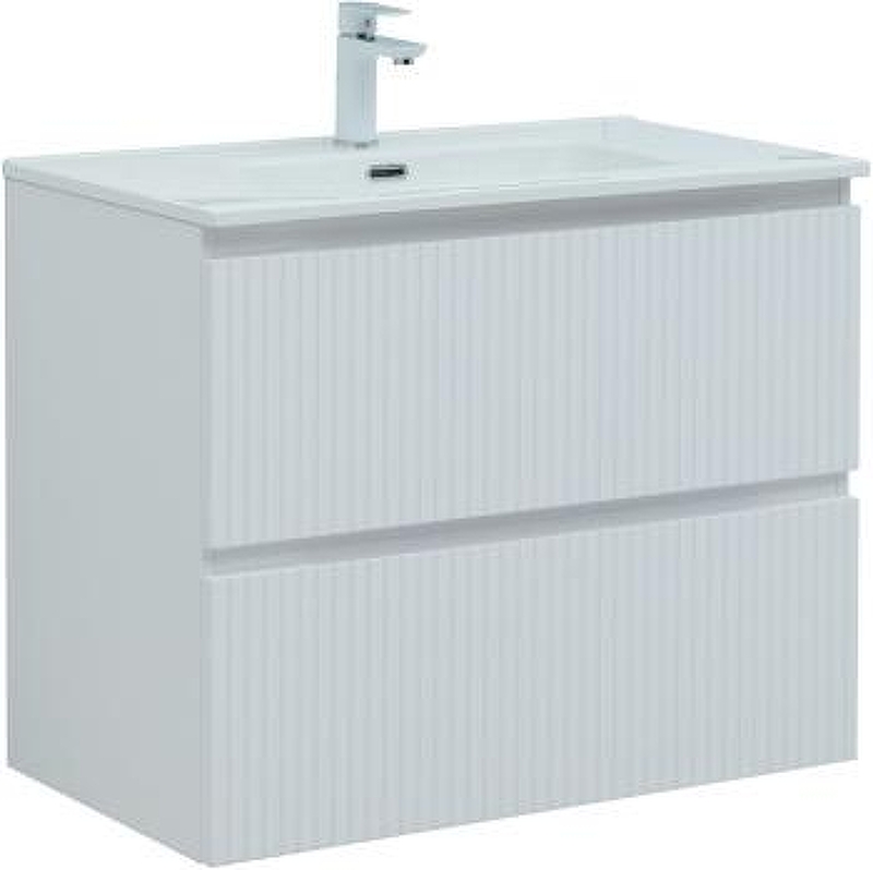 Тумба с раковиной Aquanet Джейн 2.0 80 378309 подвесная 