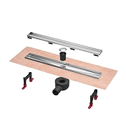  Tece Spring Linus 70 S600700 с решеткой цвет Хром / под плитку-1