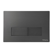 Кнопка смыва для инсталляции Tece Spring S S240521 цвет Gun metal