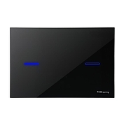 Кнопка смыва для инсталляции Tece Spring lux S249702 цвет Черный глянцевый