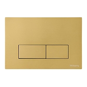 Кнопка смыва для инсталляции Tece Spring S S240511 цвет Gold PVD