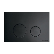 Унитаз с инсталляцией Tece Spring base K401115WCS цвет Белый с сиденьем Микролифт и клавишей смыва цвет Черный матовый-3