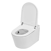 Умный унитаз с инсталляцией Tece Spring S955797 цвет Белый с сиденьем Микролифт и клавишей смыва цвет Белый-10