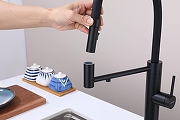 Смеситель для кухни Paulmark Ganymede Ga213199-AN цвет Антрацит-4