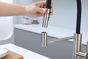 Смеситель для кухни Paulmark Ganymede Ga213199-BS цвет Сталь брашированная-4