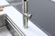 Смеситель для кухни Paulmark Ganymede Ga213199-BS цвет Сталь брашированная-11