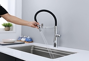Смеситель для кухни Paulmark Ganymede Ga213199-CR цвет Хром-6