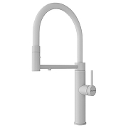 Смеситель для кухни Paulmark Ganymede Ga213199-WH цвет Белый матовый