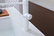 Смеситель для кухни Paulmark Ganymede Ga213199-WH цвет Белый матовый-11