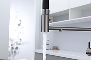 Смеситель для кухни Paulmark Nexus Diamond Nd613999-GM цвет Вороненая сталь-8