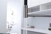 Смеситель для кухни Paulmark Nexus Diamond Nd613999-GM цвет Вороненая сталь-9