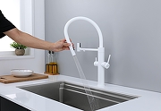 Смеситель для кухни Paulmark Nexus Ne213999-WH цвет Белый матовый-6