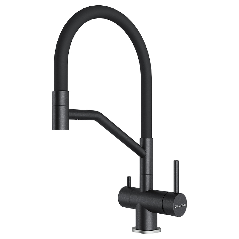 Смеситель для кухни Paulmark Rubert Ru213175-BLM 