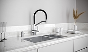 Смеситель для кухни Paulmark Rubert Ru213175-BS цвет Сталь брашированная-2