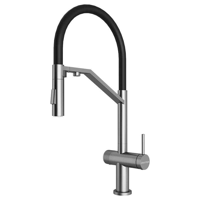 Смеситель для кухни Paulmark Zender Ze213155-BS 