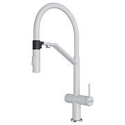 Смеситель для кухни Paulmark Zender Ze213155-WH цвет Белый матовый