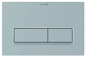 Кнопка смыва для инсталляции Kludi Unifix 32PP01O4 цвет Голубой матовый